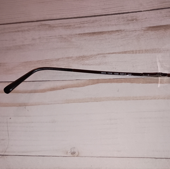 Versace Metal Frame Eyeglasses Frames Made in Italy with Case & Cleaning Cloth - Picture 9 of 16